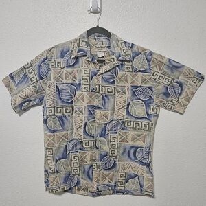 Mens Cooke Street Honolulu aloha/hawaiian print shirt 100% cotton size small